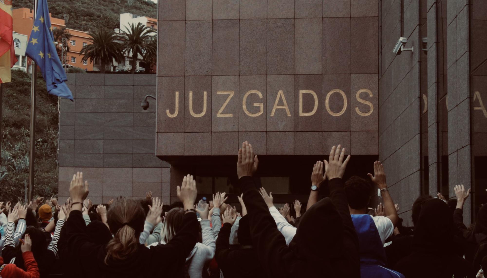 Concentración Juzgados La Laguna